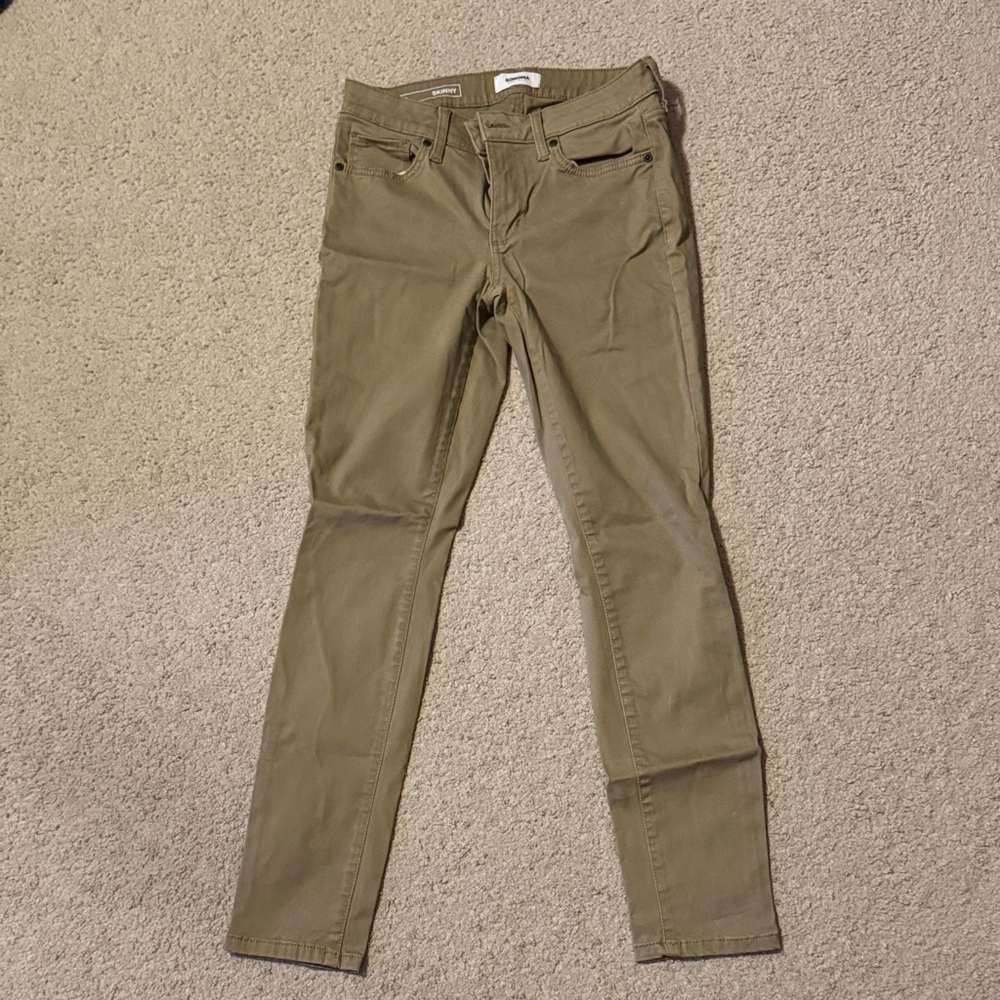Sonoma Olive Green Skinny Jeans